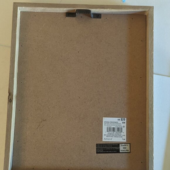 NWT Coffee 'Back to Grind' Chalkboard Grinder Farmhouse Home Wall Decor Ashland - Picture 3 of 4